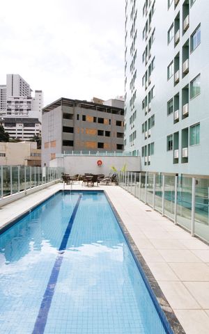 Studio à venda com 29m², 1 quarto e 1 vagaÁrea comum - Piscina