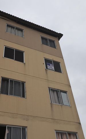 Apartamento à venda com 43m², 2 quartos e 1 vagaPlaca e fachada