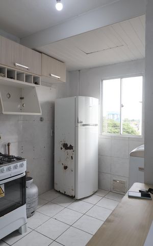 Apartamento à venda com 43m², 2 quartos e 1 vagaCozinha - Armários