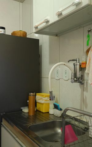 Apartamento à venda com 45m², 2 quartos e 1 vagaCozinha