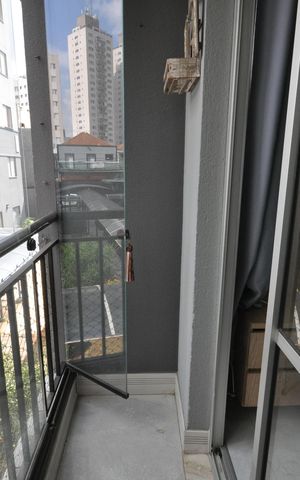 Apartamento para alugar com 56m², 2 quartos e 1 vagaSacada da Sala