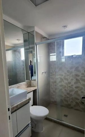 Apartamento para alugar com 84m², 3 quartos e 2 vagas Apartamento para alugar com 84m², 3 quartos e 2 vagasBanheiro