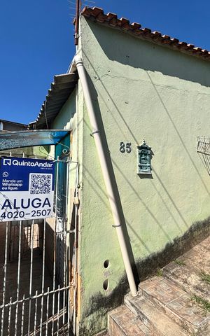 Casa para alugar com 55m², 1 quarto e sem vaga Casa para alugar com 55m², 1 quarto e sem vagaFachada