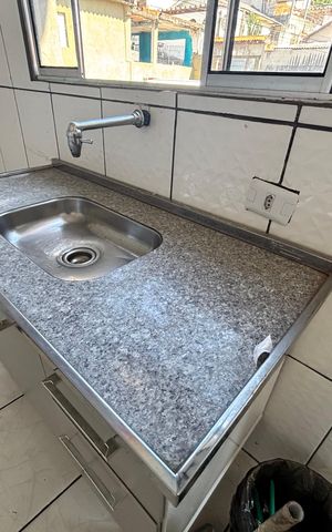 Casa para alugar com 55m², 1 quarto e sem vaga Casa para alugar com 55m², 1 quarto e sem vagaCozinha