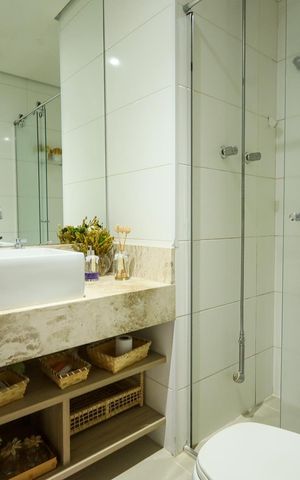 Apartamento à venda com 140m², 4 quartos e 3 vagasBanheiro Social 2