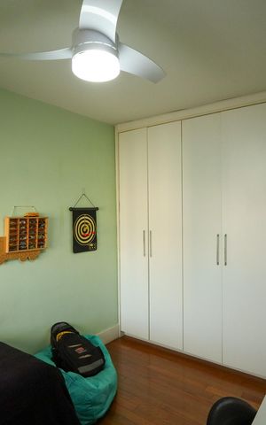 Apartamento à venda com 140m², 4 quartos e 3 vagasQuarto 2