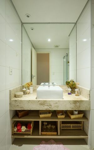 Apartamento à venda com 140m², 4 quartos e 3 vagasBanheiro Social 2