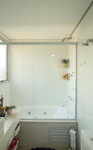 Apartamento à venda com 140m², 4 quartos e 3 vagasBanheiro da Suíte