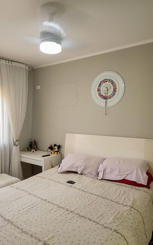 Apartamento à venda com 140m², 4 quartos e 3 vagasQuarto 1 - Suíte 1 