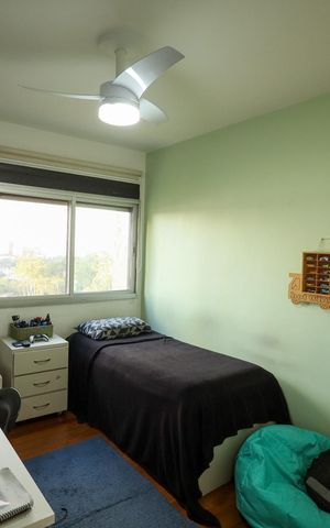 Apartamento à venda com 140m², 4 quartos e 3 vagasQuarto 2
