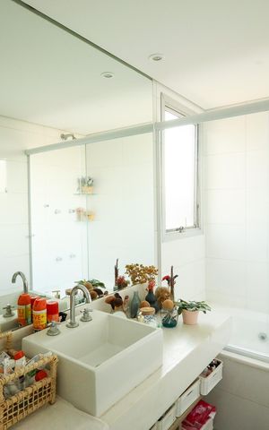 Apartamento à venda com 140m², 4 quartos e 3 vagasBanheiro da Suíte