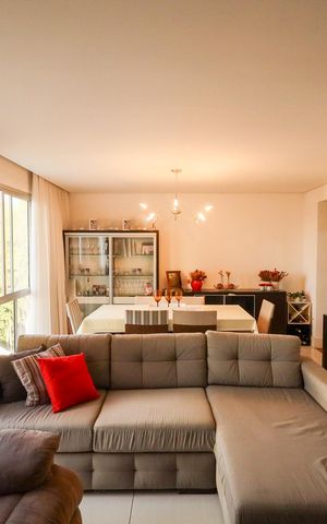 Apartamento à venda com 140m², 4 quartos e 3 vagasSala de estar - Jantar
