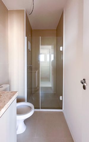 Apartamento à venda com 61m², 2 quartos e 1 vaga Apartamento à venda com 61m², 2 quartos e 1 vagaBanheiro Social