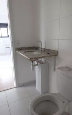 Apartamento para alugar com 36m², 2 quartos e sem vaga Apartamento para alugar com 36m², 2 quartos e sem vagaBanheiro