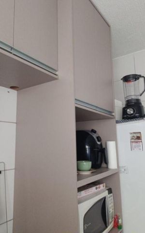 Apartamento à venda com 48m², 2 quartos e 2 vagas Apartamento à venda com 48m², 2 quartos e 2 vagasCozinha
