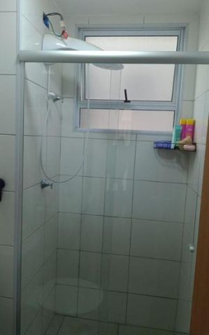 Apartamento à venda com 48m², 2 quartos e 2 vagas Apartamento à venda com 48m², 2 quartos e 2 vagasBanheiro