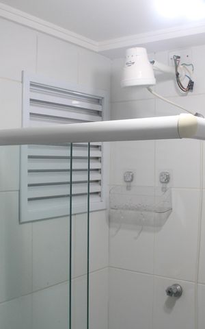 Apartamento para alugar com 110m², 2 quartos e 1 vagaBanheiro da Suíte