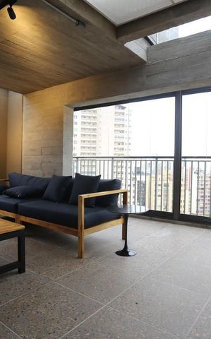 Studio à venda com 29m², 1 quarto e sem vaga