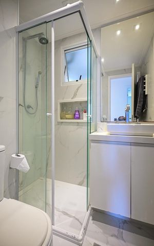 Apartamento à venda com 65m², 3 quartos e 2 vagasBanheiro