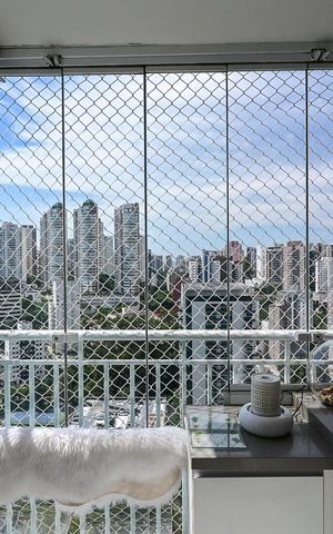 Apartamento à venda com 65m², 3 quartos e 2 vagasVaranda