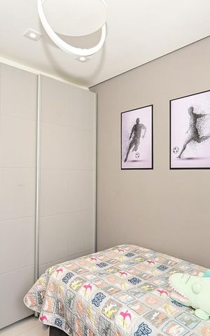 Apartamento à venda com 65m², 3 quartos e 2 vagasQuarto 2