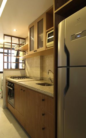 Apartamento à venda com 40m², 1 quarto e 1 vagaCozinha e Área de Serviço