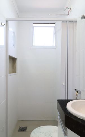 Apartamento para alugar com 40m², 2 quartos e 1 vagaBanheiro Social