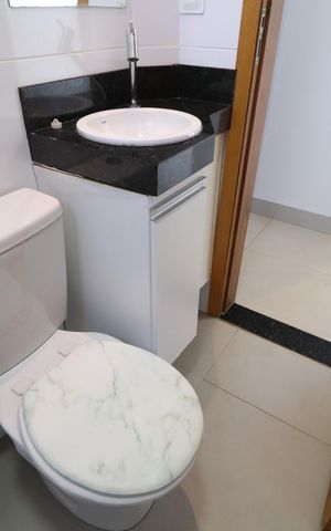Apartamento para alugar com 40m², 2 quartos e 1 vagaBanheiro Social