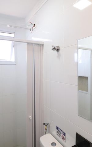 Apartamento para alugar com 40m², 2 quartos e 1 vagaBanheiro Social