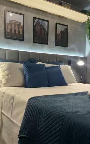 Apartamento à venda com 19m², 1 quarto e sem vaga Apartamento à venda com 19m², 1 quarto e sem vagaSala / Quarto
