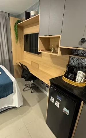 Apartamento à venda com 19m², 1 quarto e sem vaga Apartamento à venda com 19m², 1 quarto e sem vagaCozinha