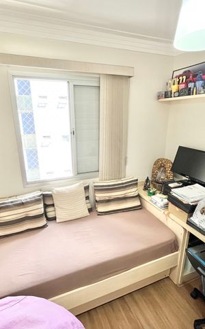 Apartamento à venda com 90m², 3 quartos e 2 vagas Apartamento à venda com 90m², 3 quartos e 2 vagasQuarto 3