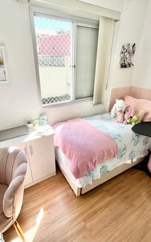 Apartamento à venda com 90m², 3 quartos e 2 vagas Apartamento à venda com 90m², 3 quartos e 2 vagasQuarto 2
