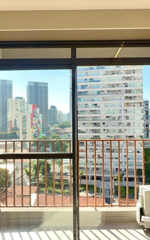 Studio à venda com 25m², 1 quarto e sem vaga Studio à venda com 25m², 1 quarto e sem vagaVaranda