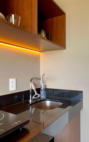 Studio para alugar com 28m², 1 quarto e sem vaga Studio para alugar com 28m², 1 quarto e sem vagaCozinha
