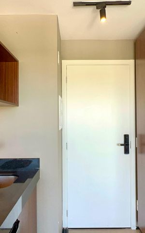 Studio para alugar com 28m², 1 quarto e sem vaga Studio para alugar com 28m², 1 quarto e sem vagaCozinha