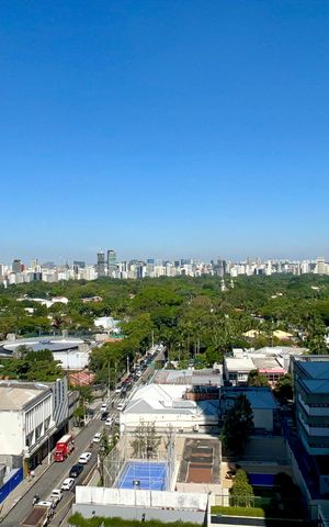 Studio para alugar com 28m², 1 quarto e sem vaga Studio para alugar com 28m², 1 quarto e sem vagaVista da Varanda
