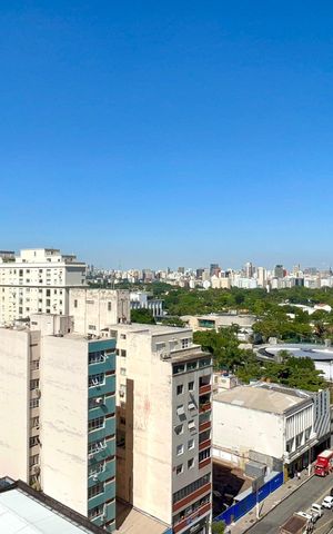 Studio para alugar com 28m², 1 quarto e sem vaga Studio para alugar com 28m², 1 quarto e sem vagaVista da Varanda