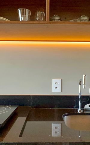 Studio para alugar com 28m², 1 quarto e sem vaga Studio para alugar com 28m², 1 quarto e sem vagaCozinha