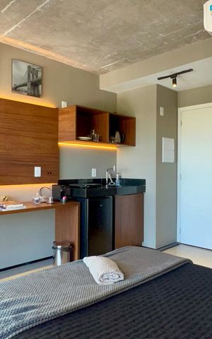Studio para alugar com 28m², 1 quarto e sem vaga Studio para alugar com 28m², 1 quarto e sem vagaStudio