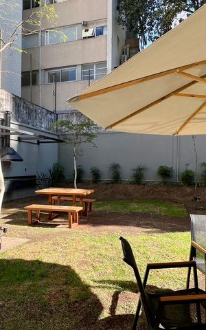 Studio para alugar com 28m², 1 quarto e sem vaga Studio para alugar com 28m², 1 quarto e sem vagaChurrasqueira