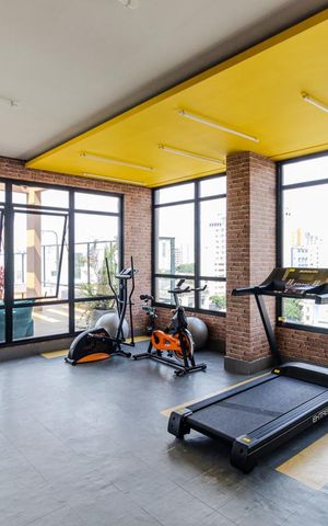 Apartamento à venda com 32m², 2 quartos e sem vaga Apartamento à venda com 32m², 2 quartos e sem vagaAcademia