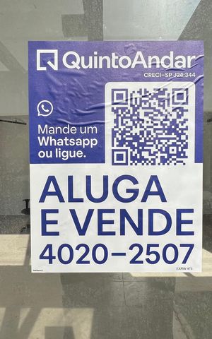 Apartamento à venda com 35m², 1 quarto e sem vagaPlaca