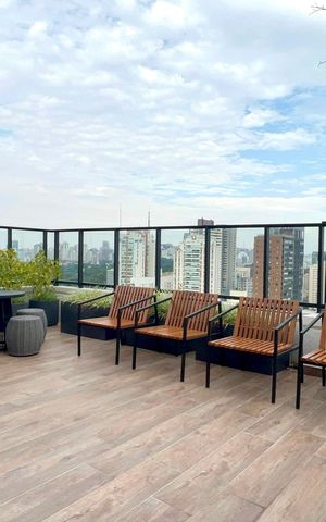 Apartamento à venda com 35m², 1 quarto e sem vagaÁrea comum - Churrasqueira