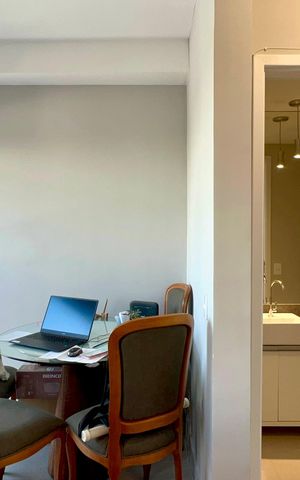 Apartamento à venda com 35m², 1 quarto e sem vagaSala