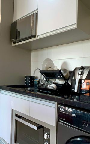 Apartamento à venda com 35m², 1 quarto e sem vagaCozinha
