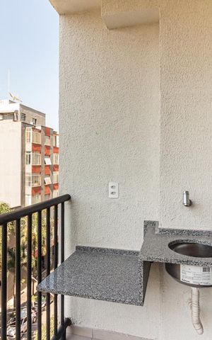 Apartamento à venda com 32m², 2 quartos e sem vaga Apartamento à venda com 32m², 2 quartos e sem vagaVaranda da Sala