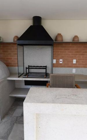 Apartamento para alugar com 242m², 3 quartos e 2 vagasÁrea comum - Churrasqueira