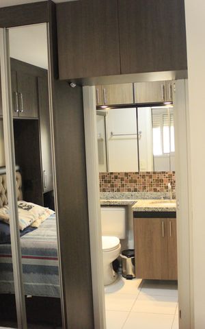 Studio à venda com 38m², 1 quarto e 1 vagaQuarto/Suíte