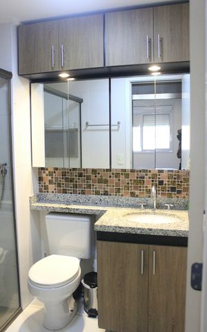 Studio à venda com 38m², 1 quarto e 1 vagaBanheiro da Suíte